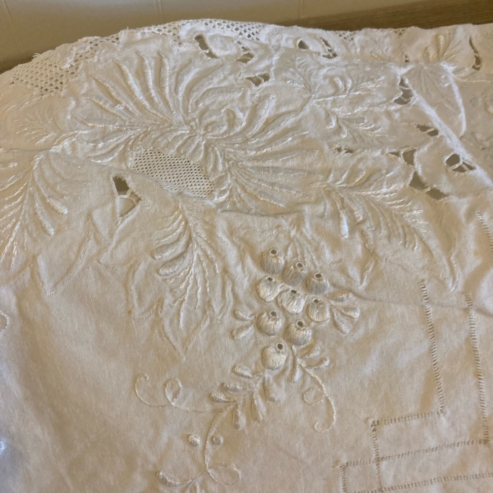Vintage cotton bedspread
